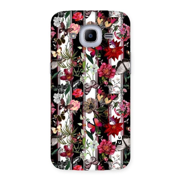 Butterfly Flowers Back Case for Samsung Galaxy J2 2016